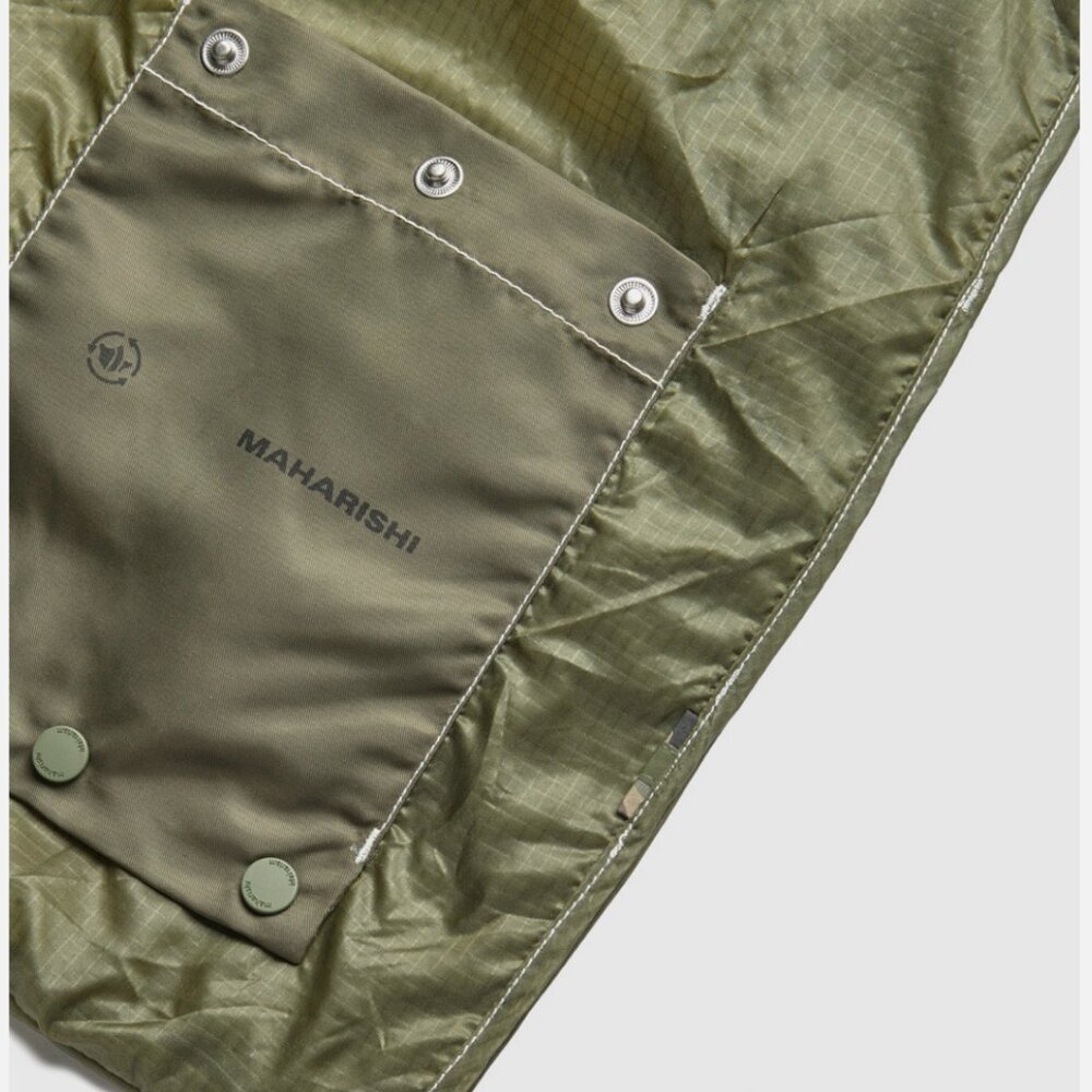 MAHARISHI ROLLAWAY UPCYCLED SHOPPING BAG  ($125 RETAIL) - Picture 4 of 7